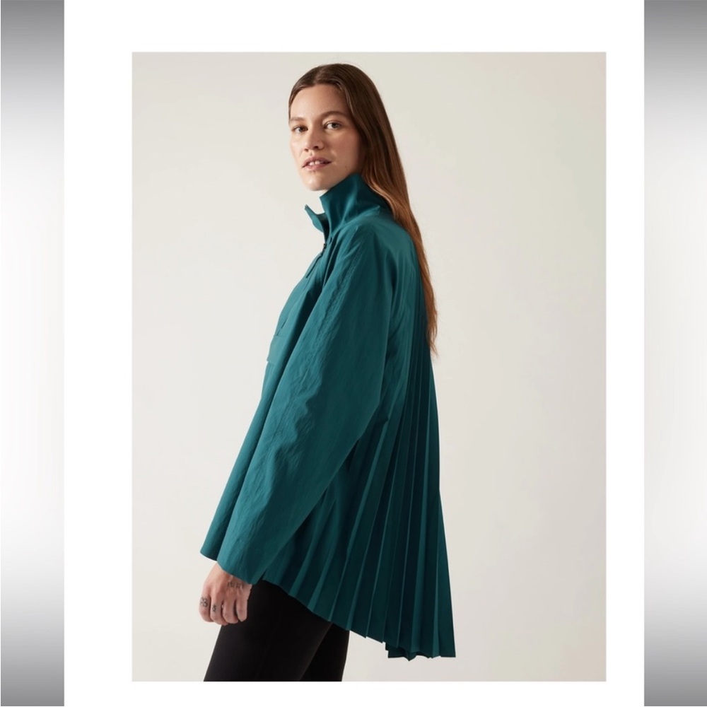 Athleta Teal Sojourn Top 1X